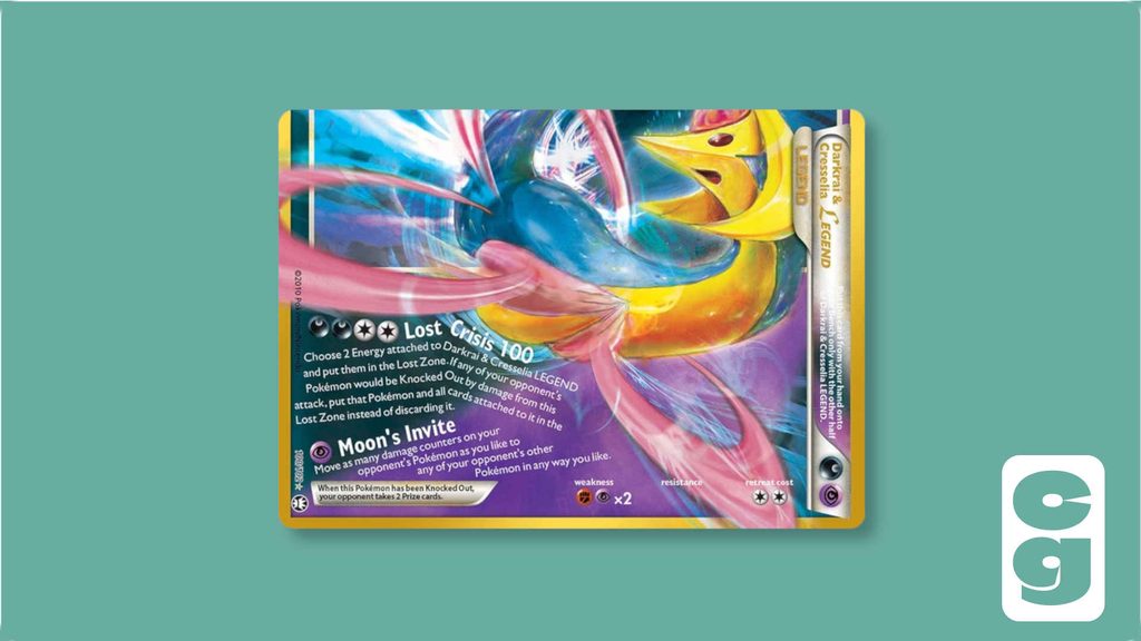 Darkrai and Cresselia Legend Bottom Pokémon Classic Collection