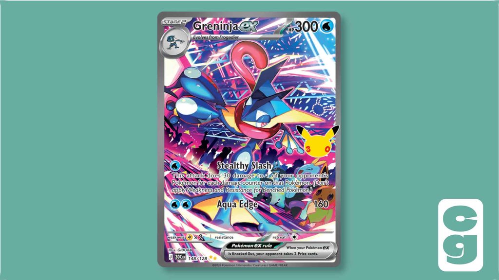Greninja ex 30th Celebration SIR