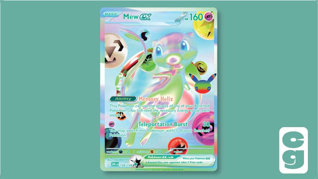 Mew ex 30th Celebration Futuristic Rare
