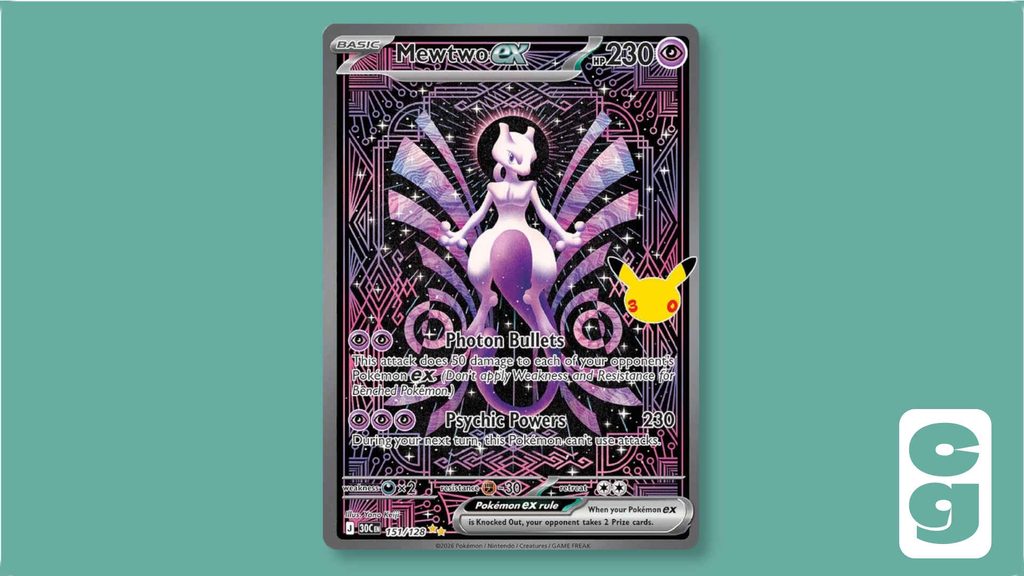 Mewtwo ex 30th Celebration SIR