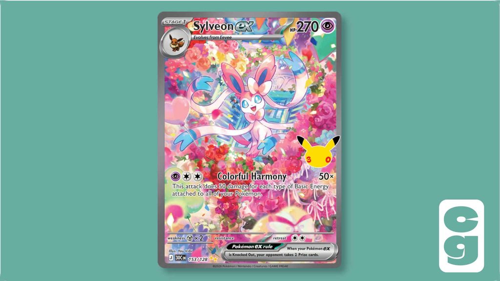 Sylveon ex 30th Celebration SIR