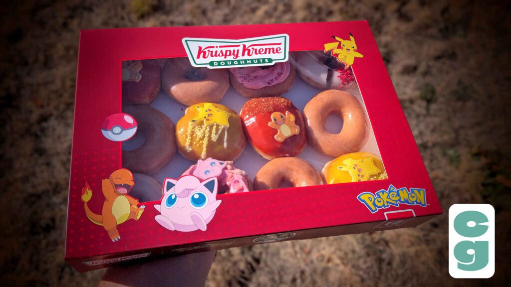 Pokémon Krispy Kreme Donuts Outdoors