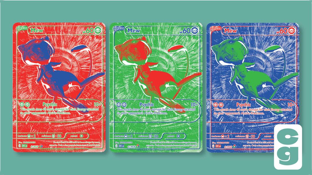Pokémon RGB Mew cards