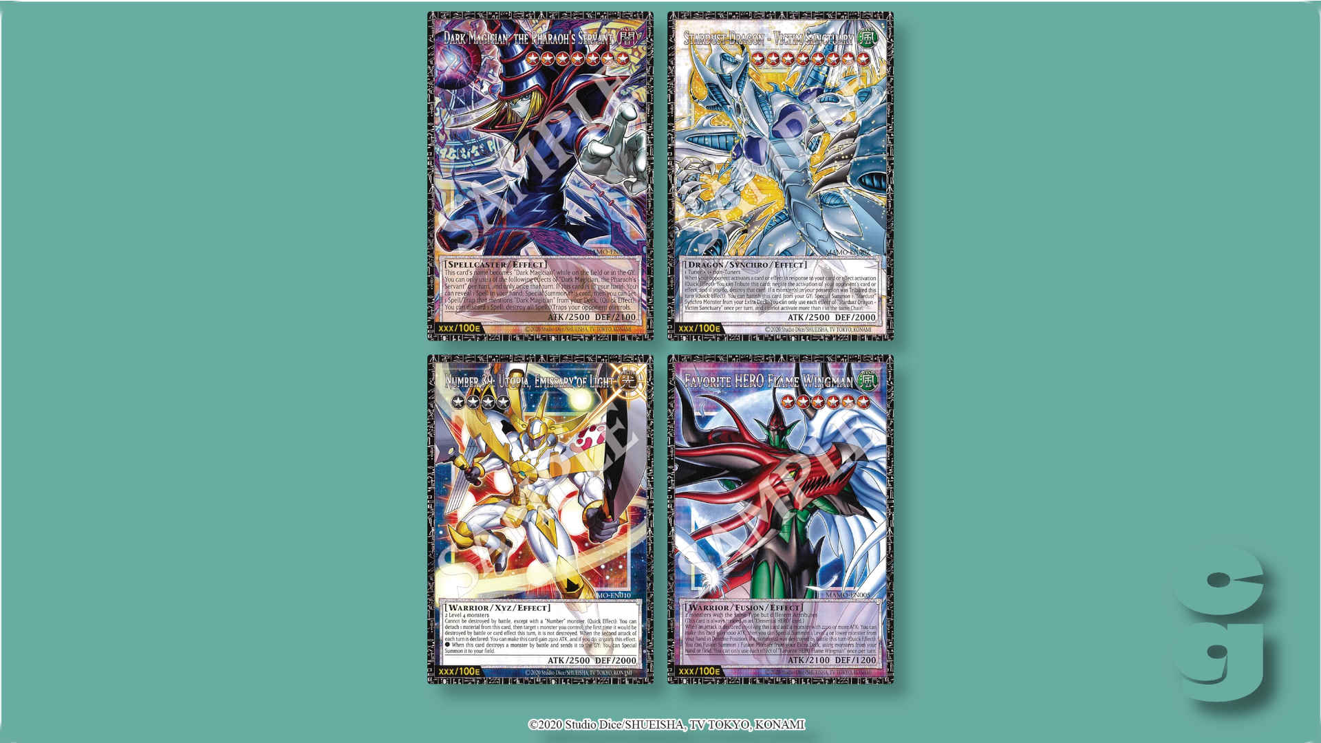 Yu=Gi-Oh Magnificent Monsters Grand Master Rare cards