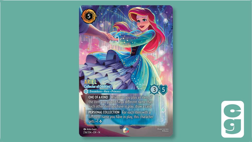 Ariel Enchanted card