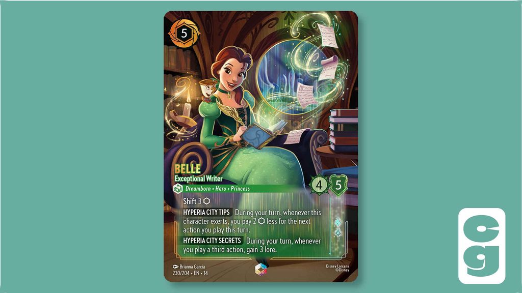 Belle Enchanted card