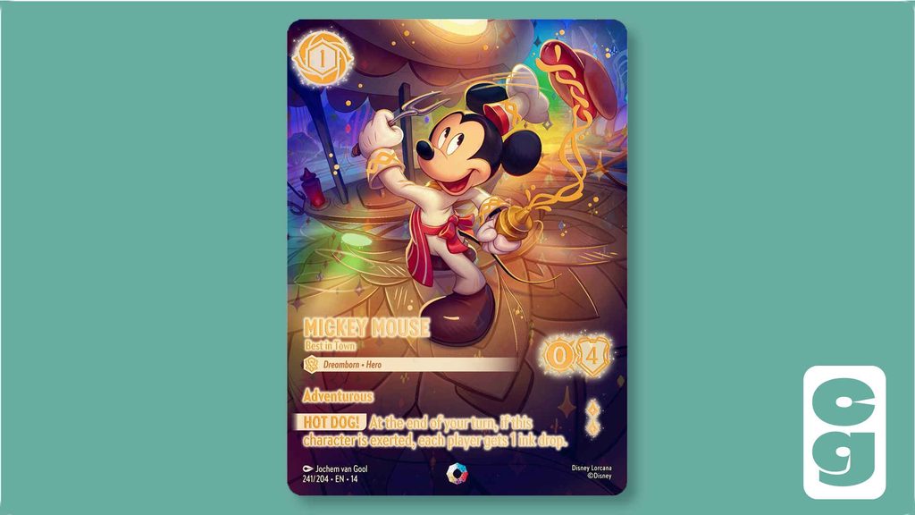 Mickey Hyperia Iconic card