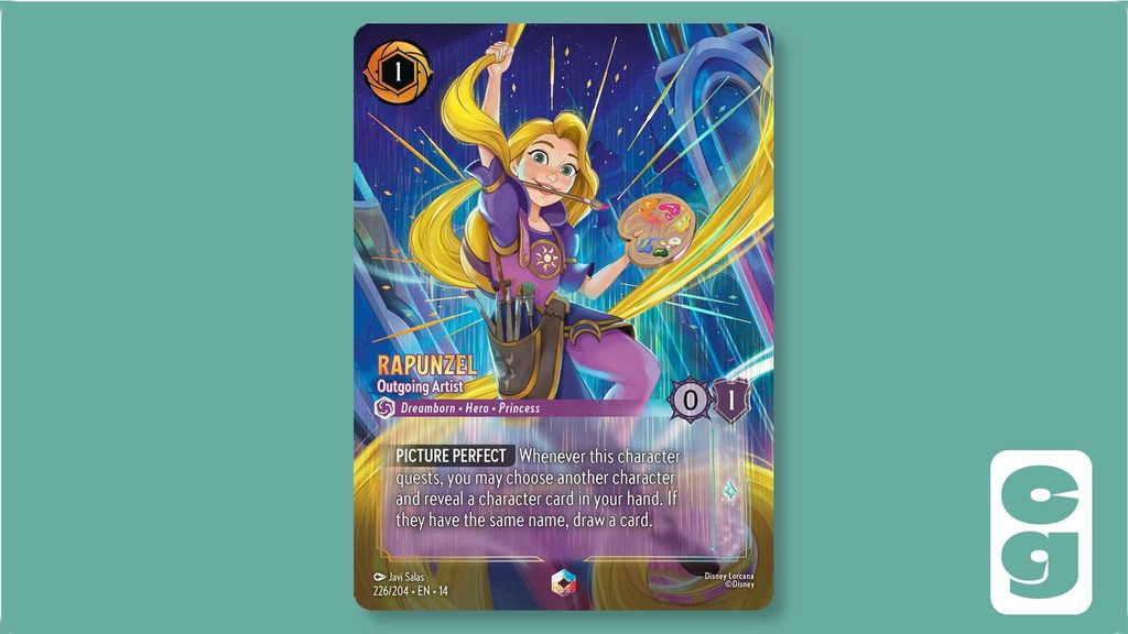 Rapunzel Enchanted card