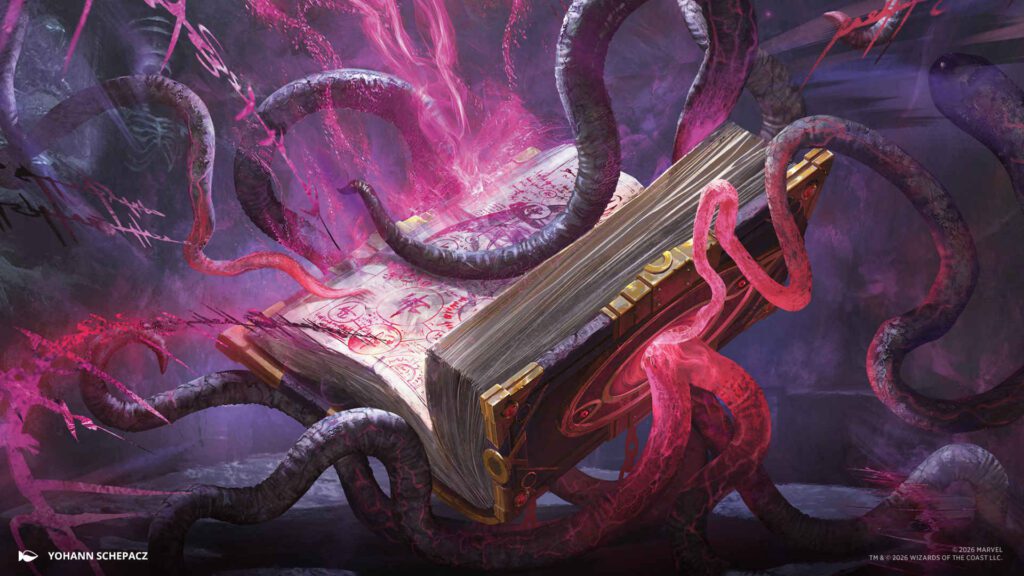 MTG Darkhold Destiny Key Art