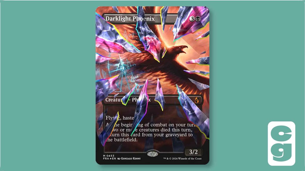 Darklight Phoenix 453 MTG card