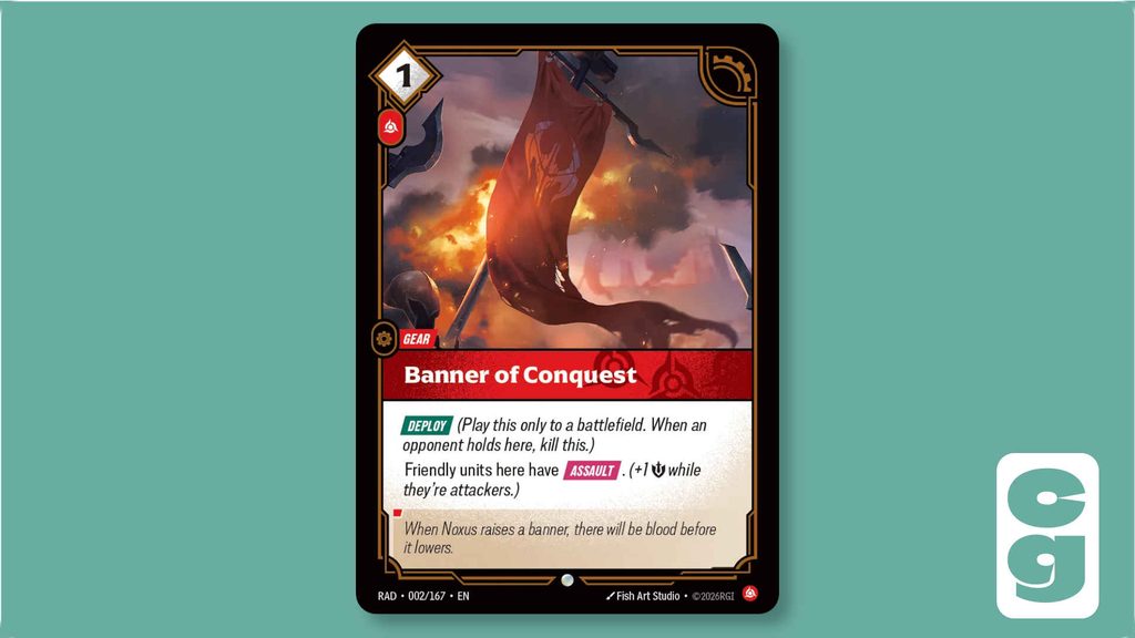Riftbound Banner of Conquest card
