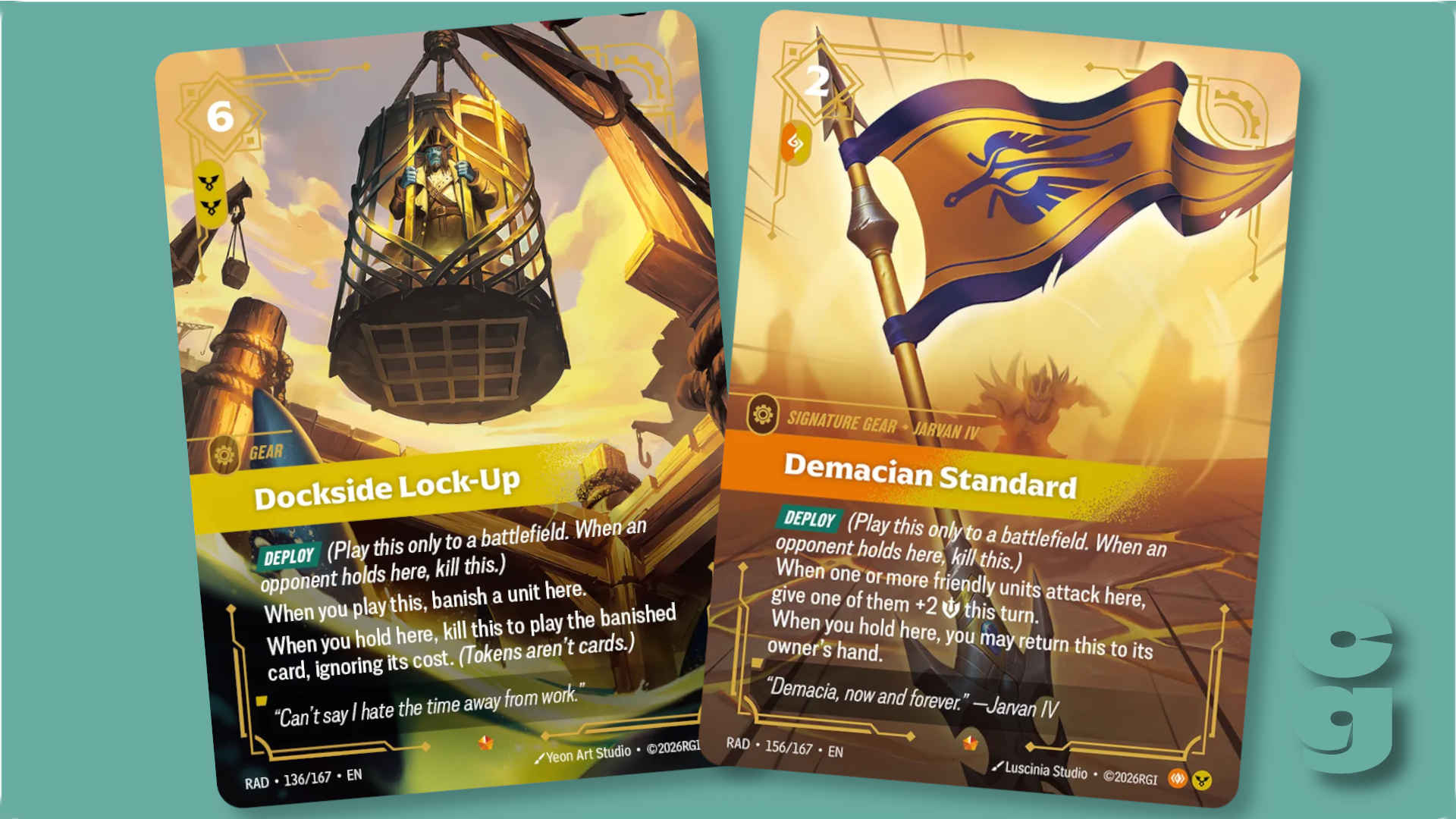 Riftbound Deploy Cards
