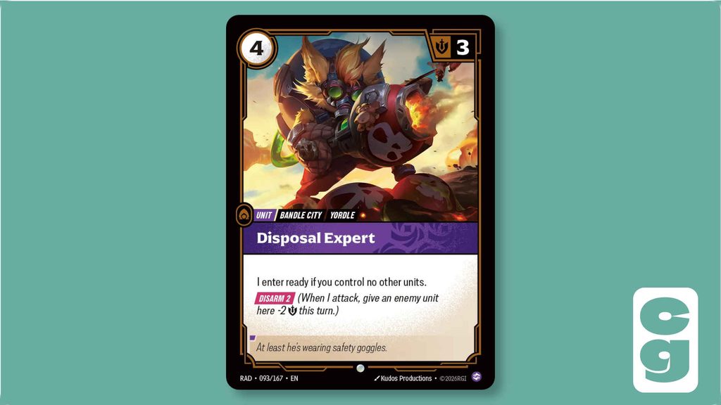 Disposal Expert Riftbound Card