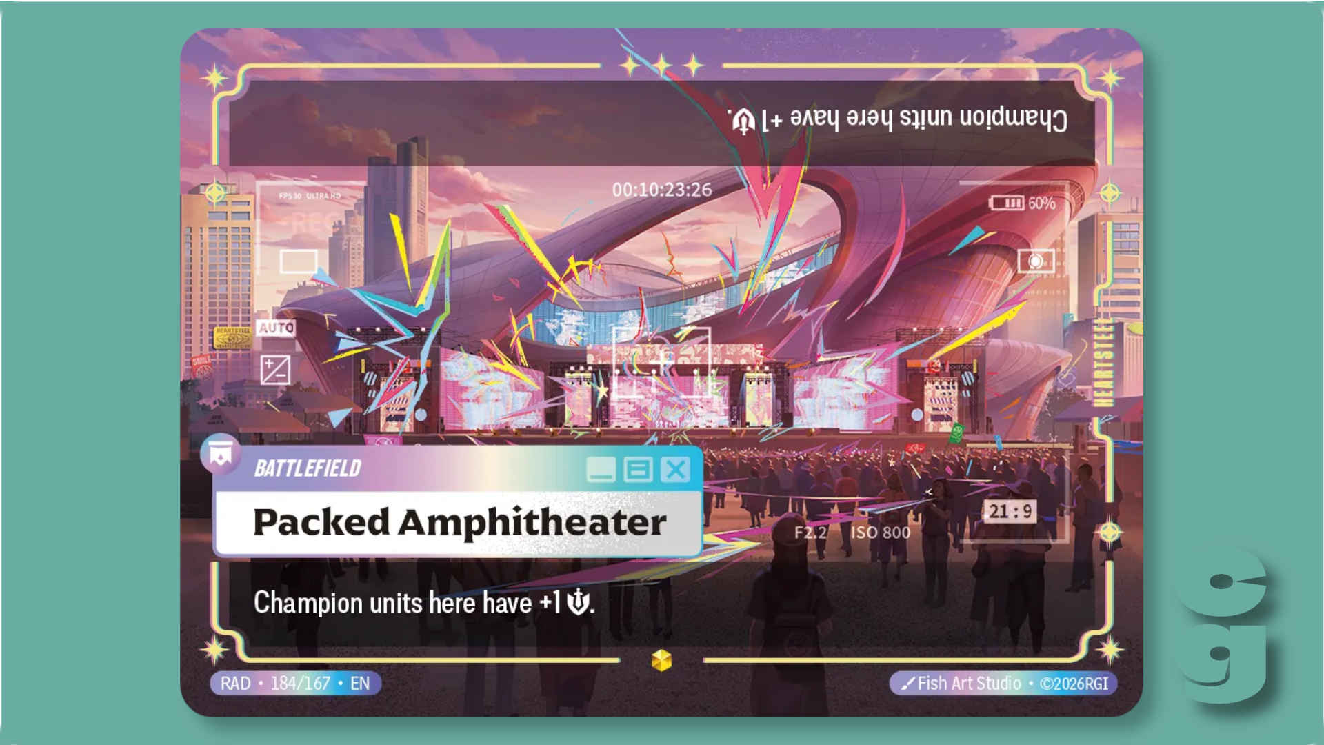 Riftbound Radiance Packed Amphitheater Card