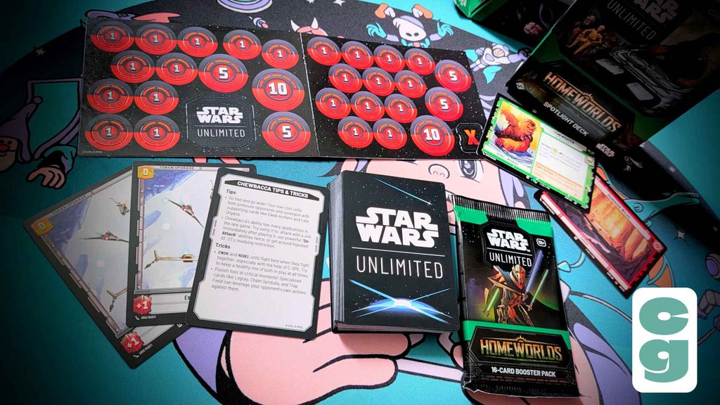 Chewbacca Spotlight Deck contents