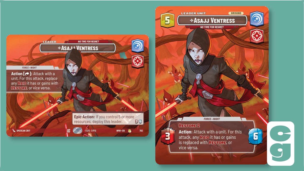 SWU Homeworlds Ventress Showcase