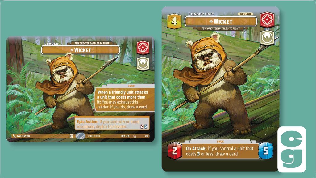 SWU Homeworlds Wicket card